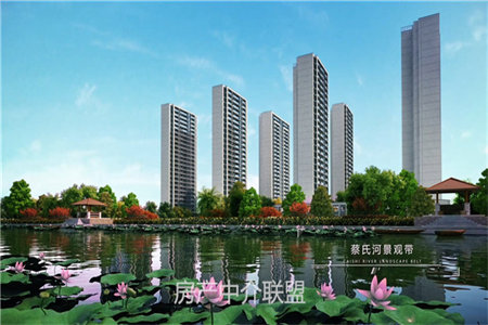 城南虹亚新城3室2厅1卫90m2精装修